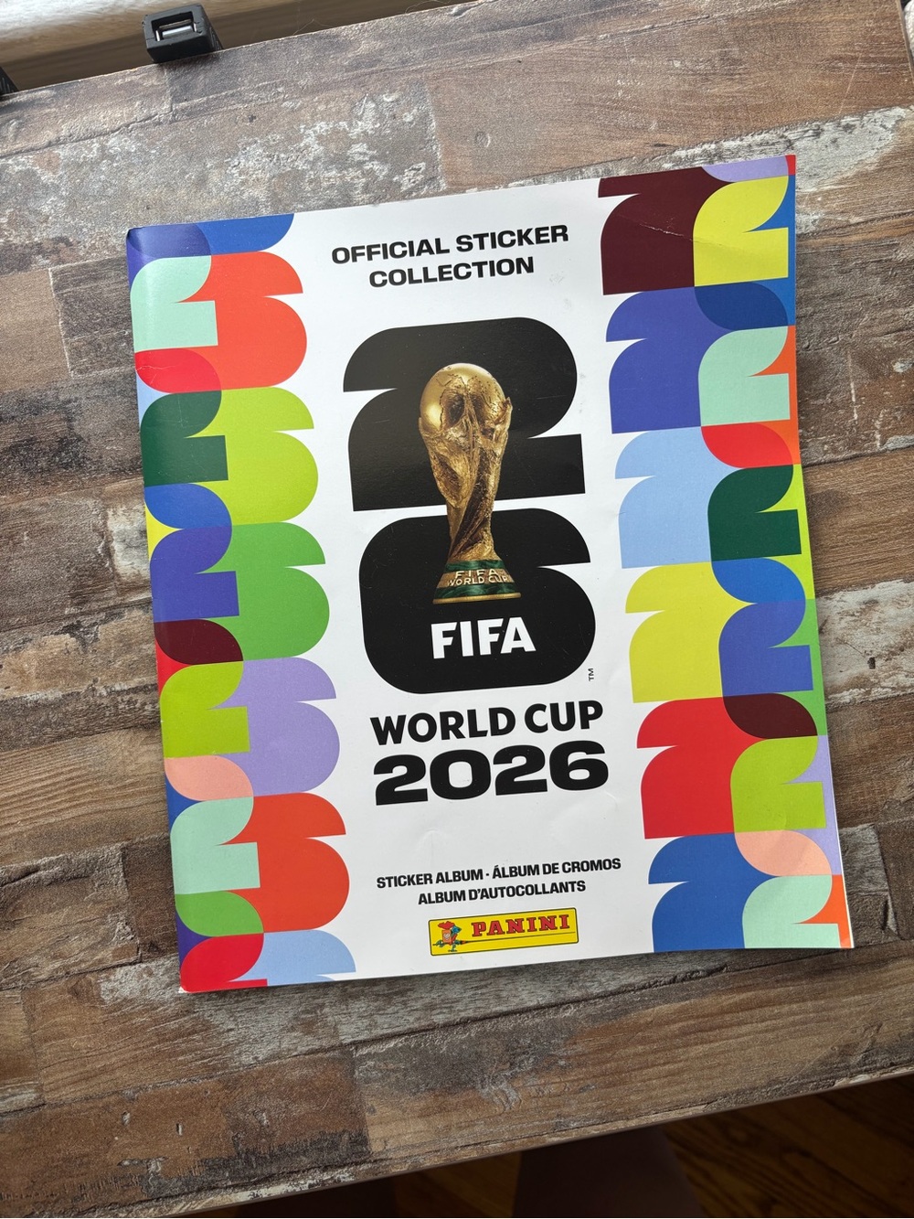 Panini FIFA World Cup 2026 Official Sticker Album - White